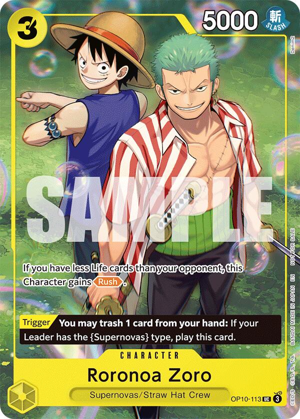 Roronoa Zoro (Learn Together Deck Set - Set Sail Event) [One Piece Promotion Cards] | Card Merchant Takapuna