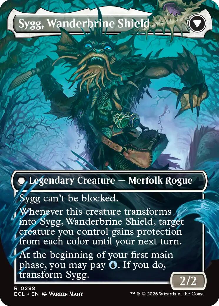 Sygg, Wanderwine Wisdom (Borderless) [Lorwyn Eclipsed] | Card Merchant Takapuna