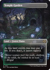 Temple Garden (Borderless) [Lorwyn Eclipsed] | Card Merchant Takapuna
