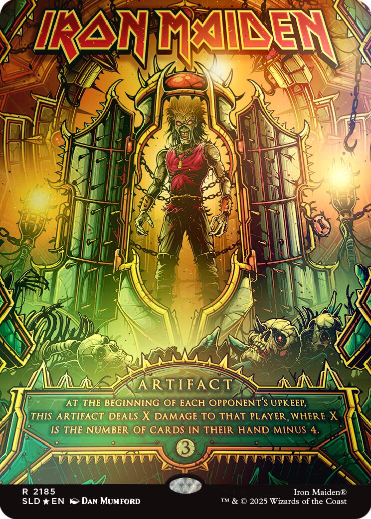 Iron Maiden (Rainbow Foil) [Secret Lair Drop Series] | Card Merchant Takapuna