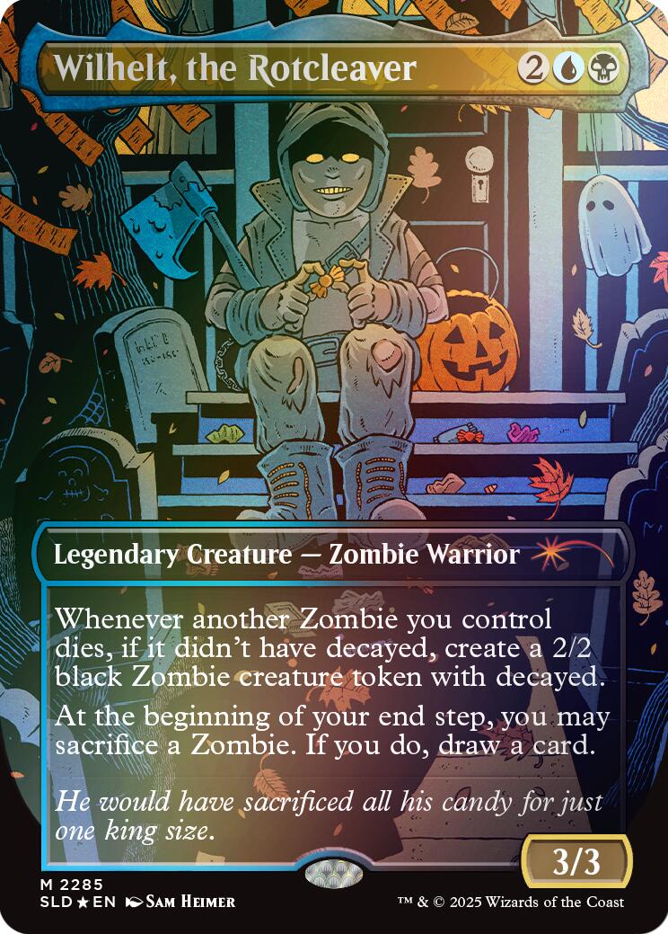Wilhelt, the Rotcleaver (Rainbow Foil) [Secret Lair Drop Series] | Card Merchant Takapuna