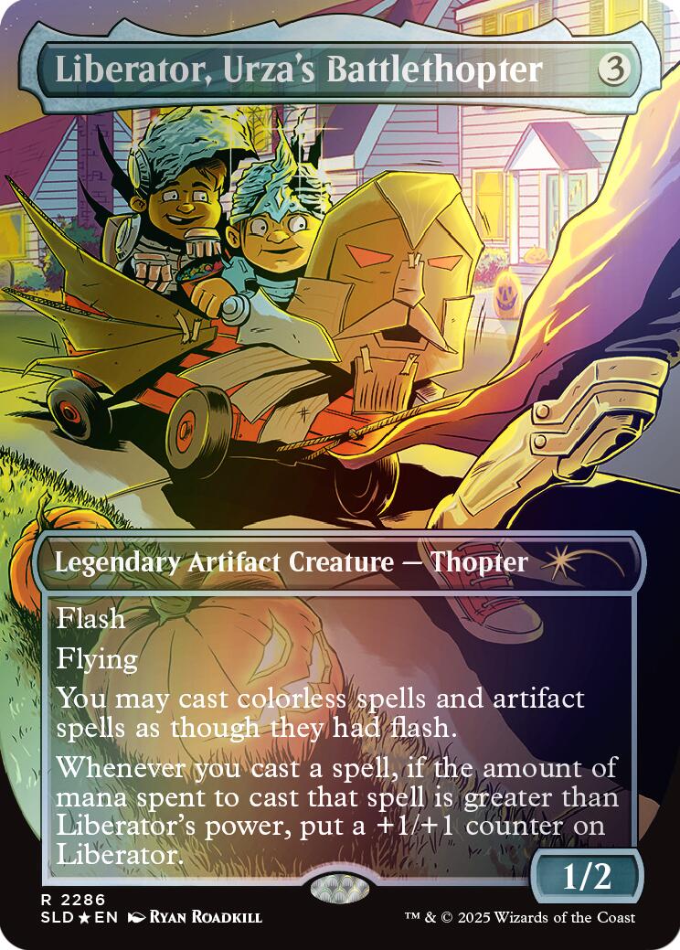 Liberator, Urza's Battlethopter (Rainbow Foil) [Secret Lair Drop Series] | Card Merchant Takapuna