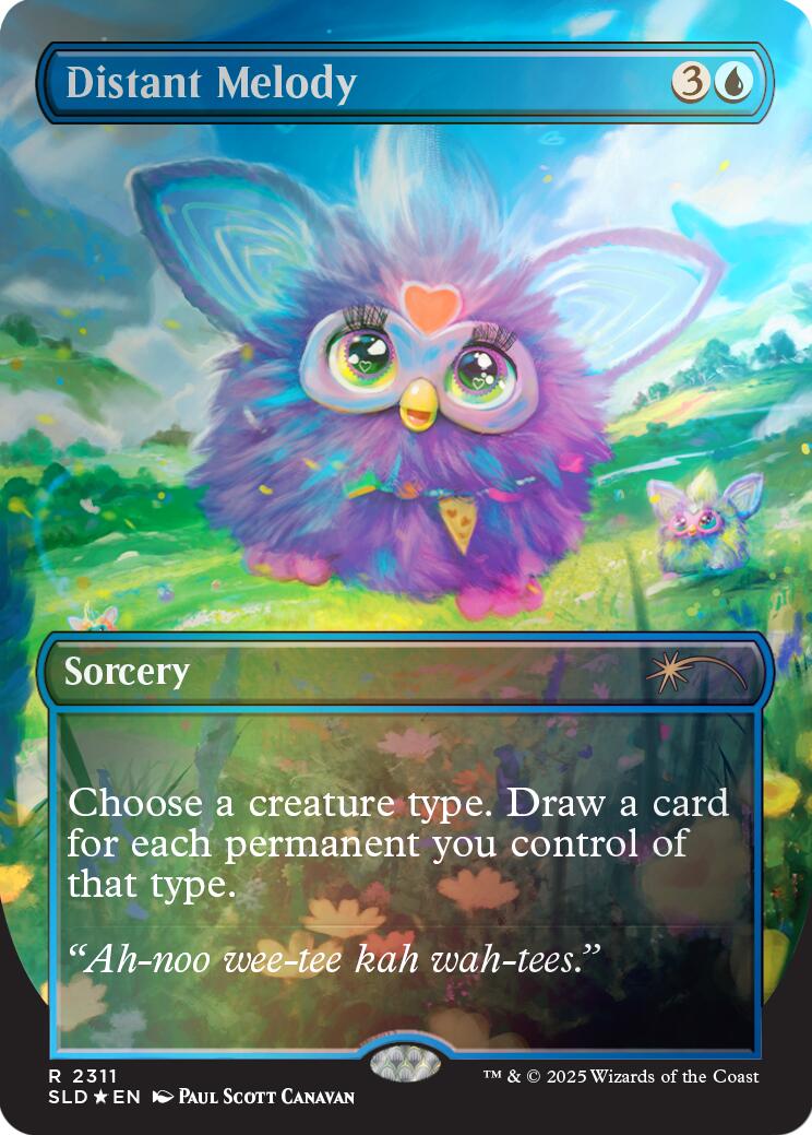 Distant Melody (2311) (Rainbow Foil) [Secret Lair Drop Series] | Card Merchant Takapuna