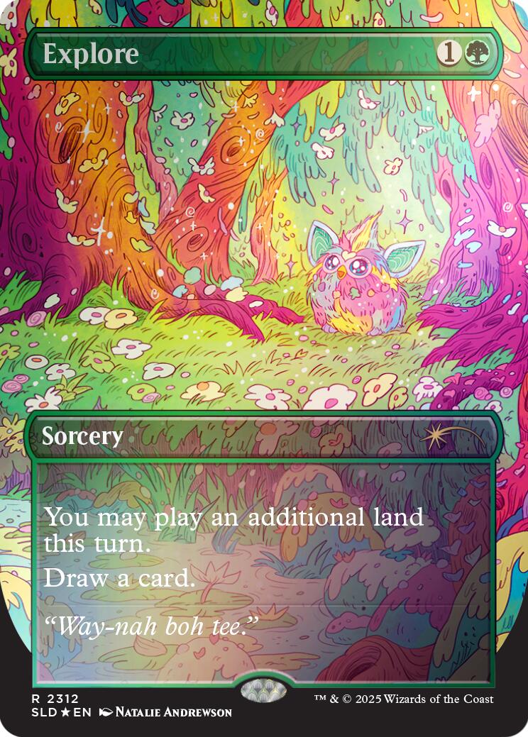 Explore (2312) (Rainbow Foil) [Secret Lair Drop Series] | Card Merchant Takapuna
