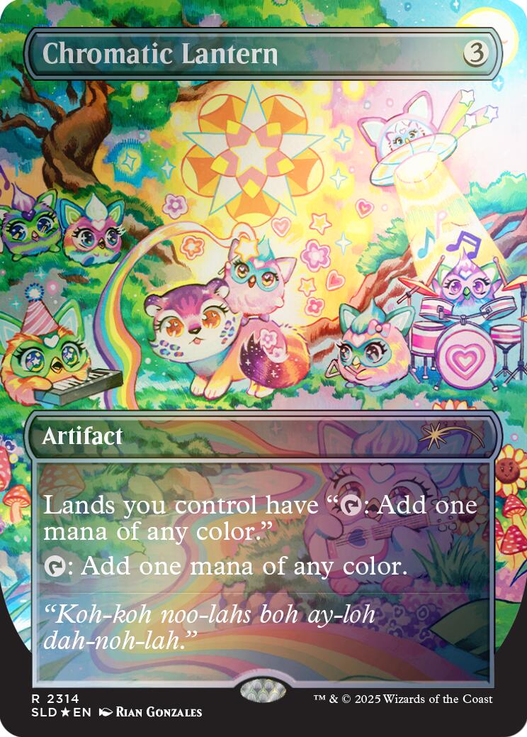Chromatic Lantern (2314) (Rainbow Foil) [Secret Lair Drop Series] | Card Merchant Takapuna