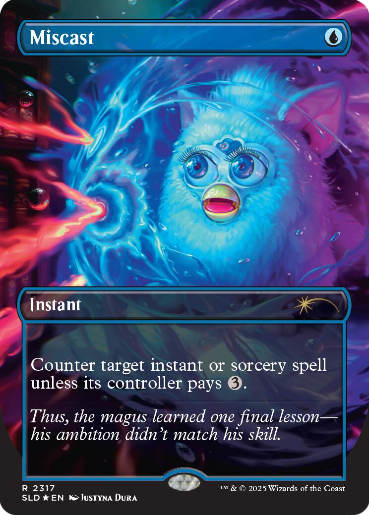 Miscast (Rainbow Foil) [Secret Lair Drop Series] | Card Merchant Takapuna