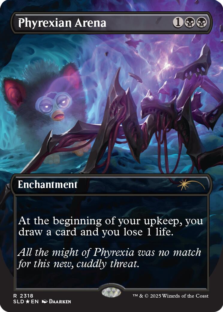 Phyrexian Arena (Rainbow Foil) [Secret Lair Drop Series] | Card Merchant Takapuna