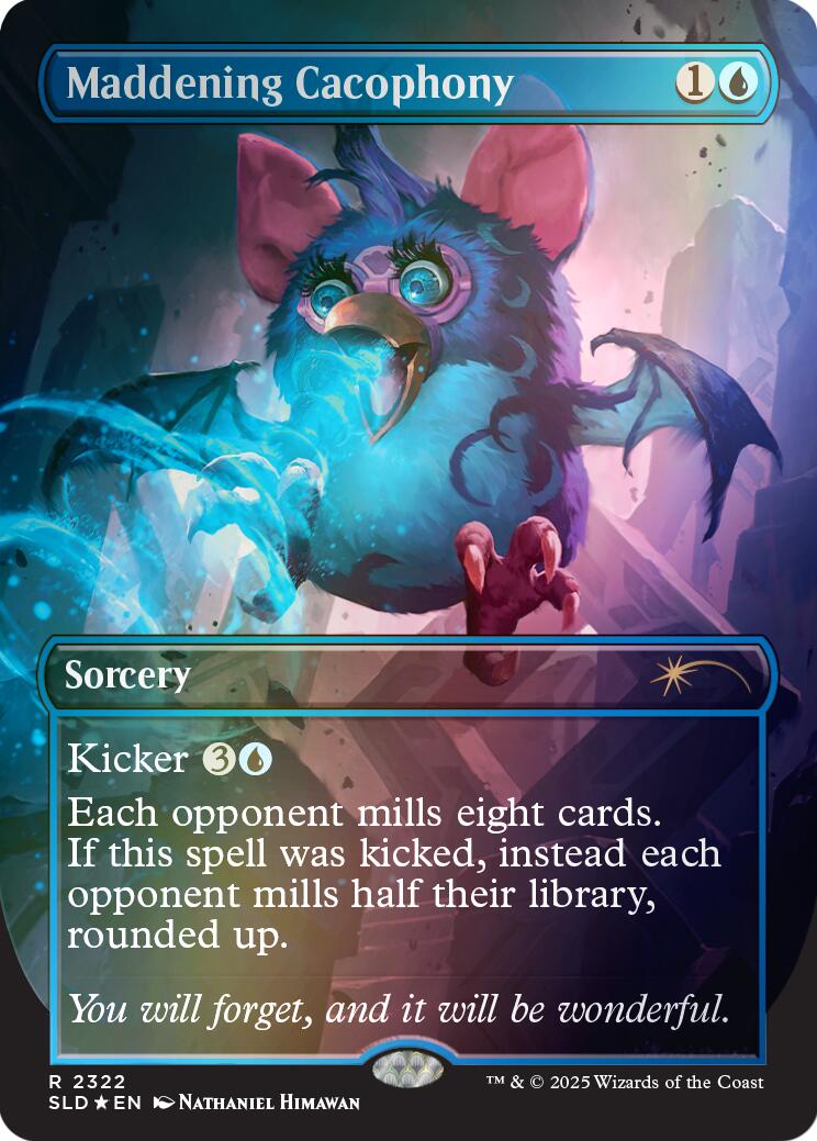 Maddening Cacophony (Rainbow Foil) [Secret Lair Drop Series] | Card Merchant Takapuna