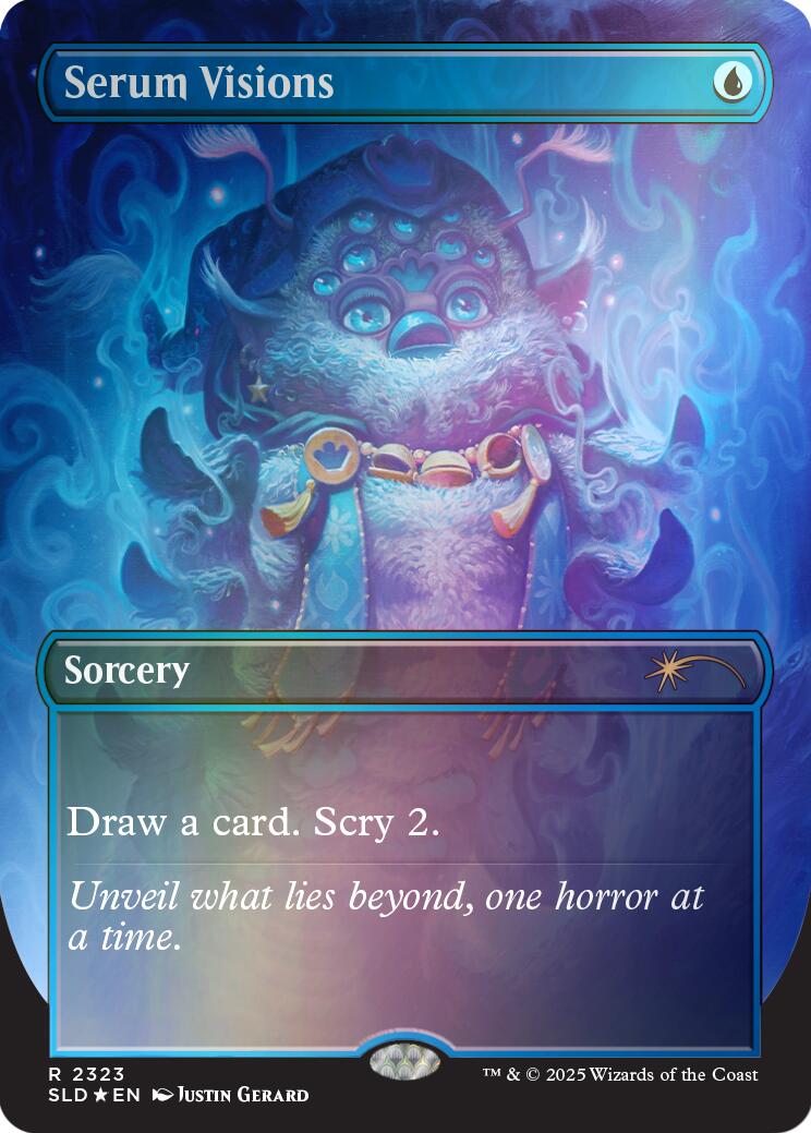 Serum Visions (2323) (Rainbow Foil) [Secret Lair Drop Series] | Card Merchant Takapuna