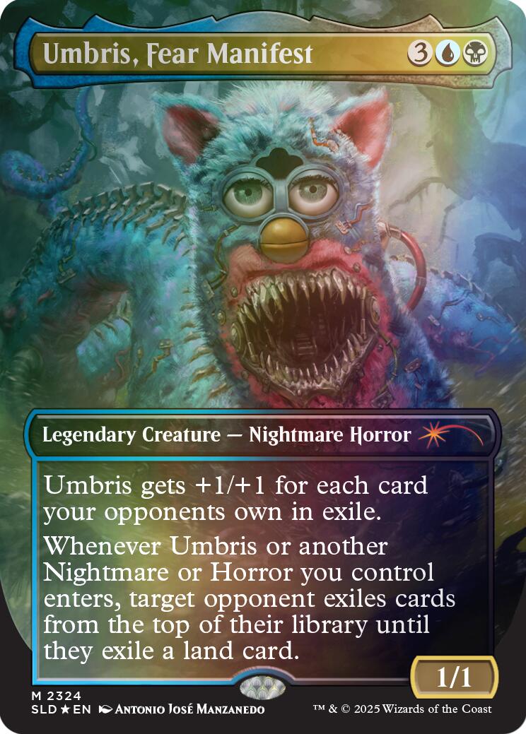 Umbris, Fear Manifest (Rainbow Foil) [Secret Lair Drop Series] | Card Merchant Takapuna