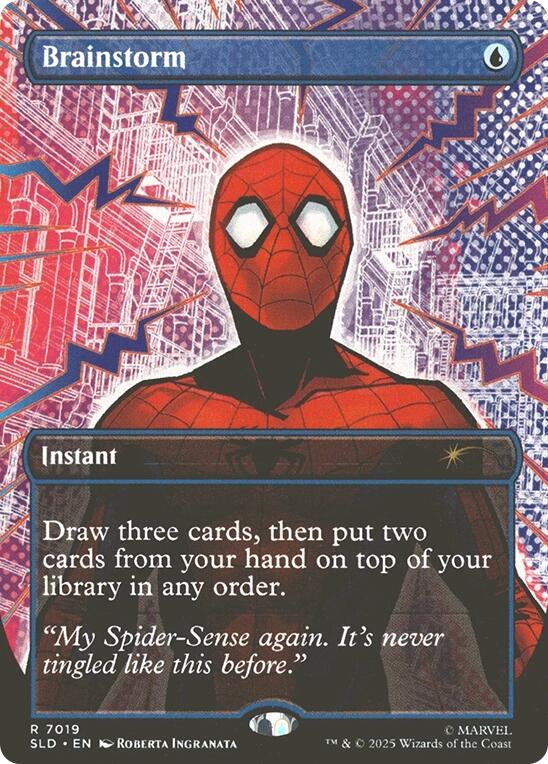 Brainstorm (7019) [Secret Lair Drop Series] | Card Merchant Takapuna