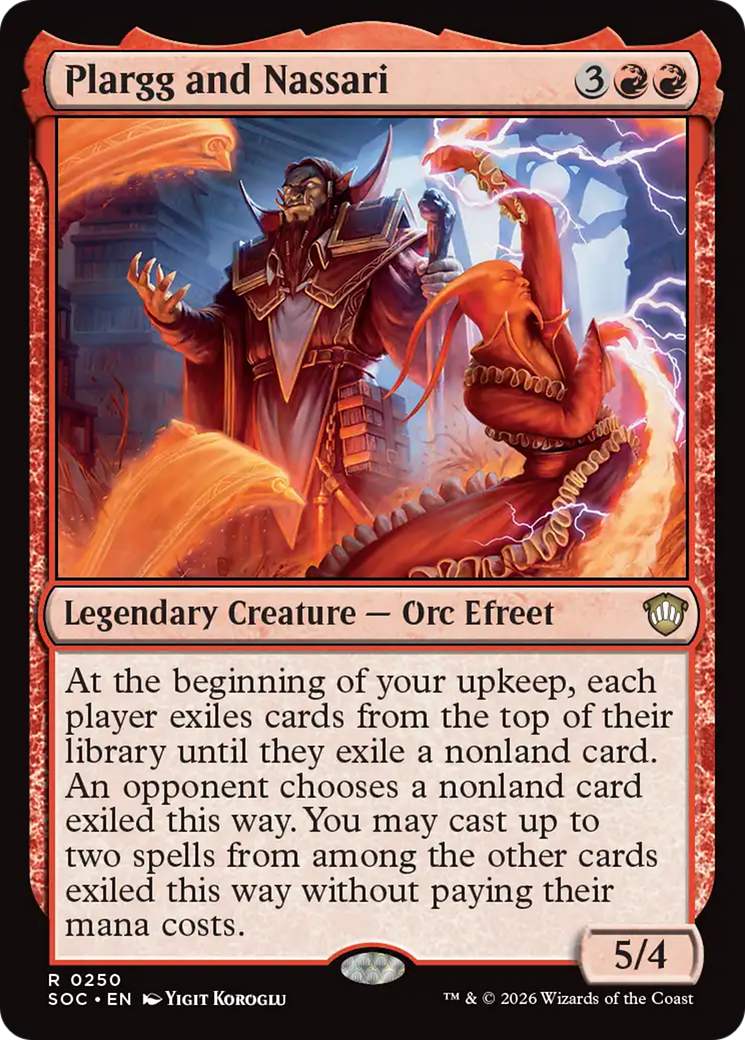 Plargg and Nassari [Secrets of Strixhaven Commander] | Card Merchant Takapuna