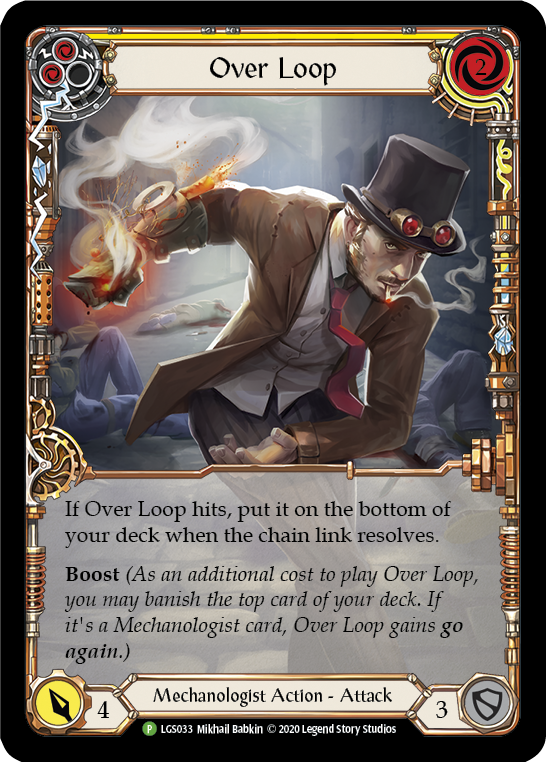 Over Loop (Yellow) [LGS033] (Promo) | Card Merchant Takapuna