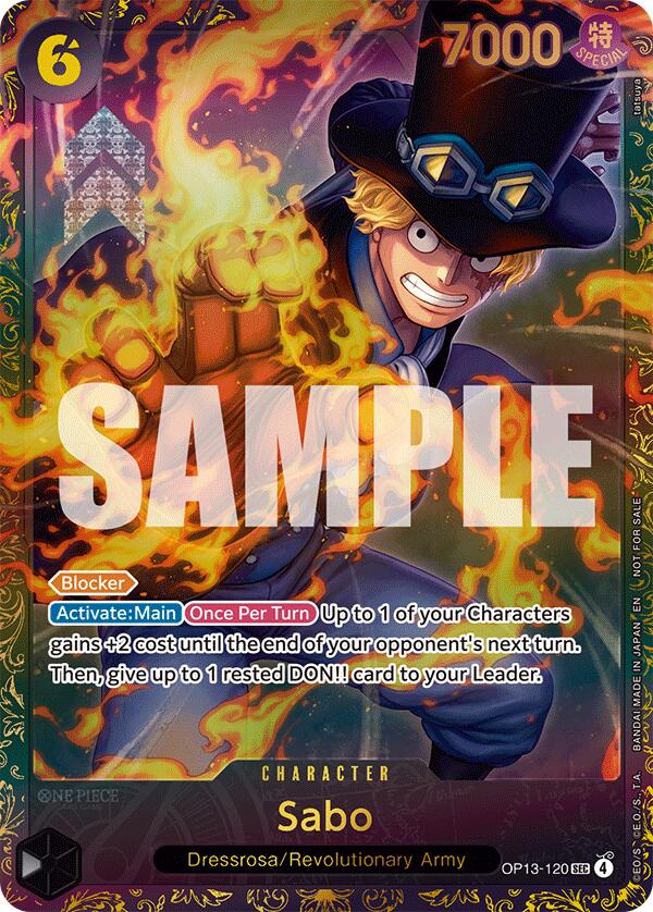 Sabo (Store Treasure Cup 2025) [One Piece Promotion Cards] | Card Merchant Takapuna