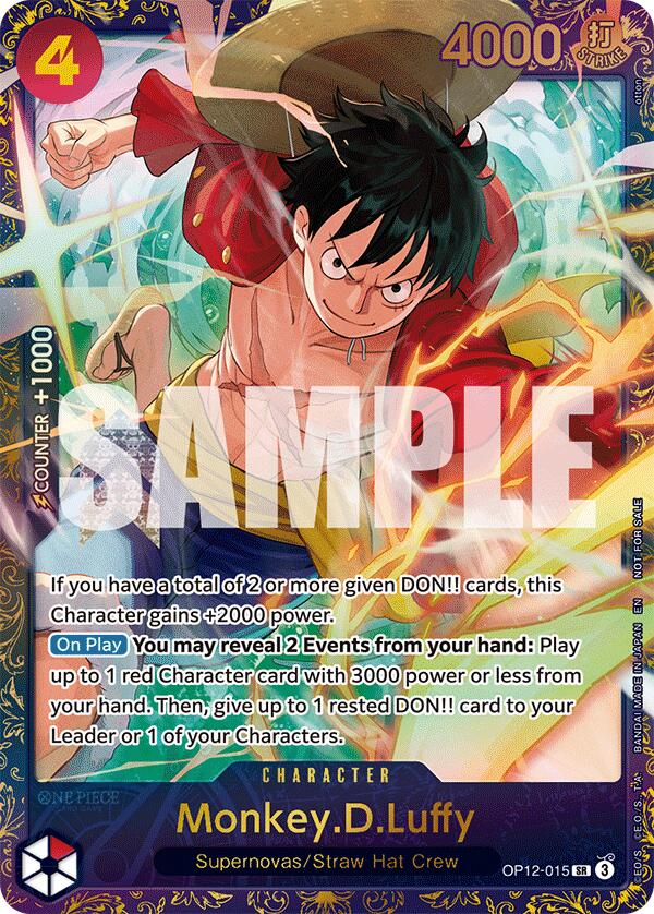 Monkey.D.Luffy (Treasure Cup 2025) [One Piece Promotion Cards] | Card Merchant Takapuna