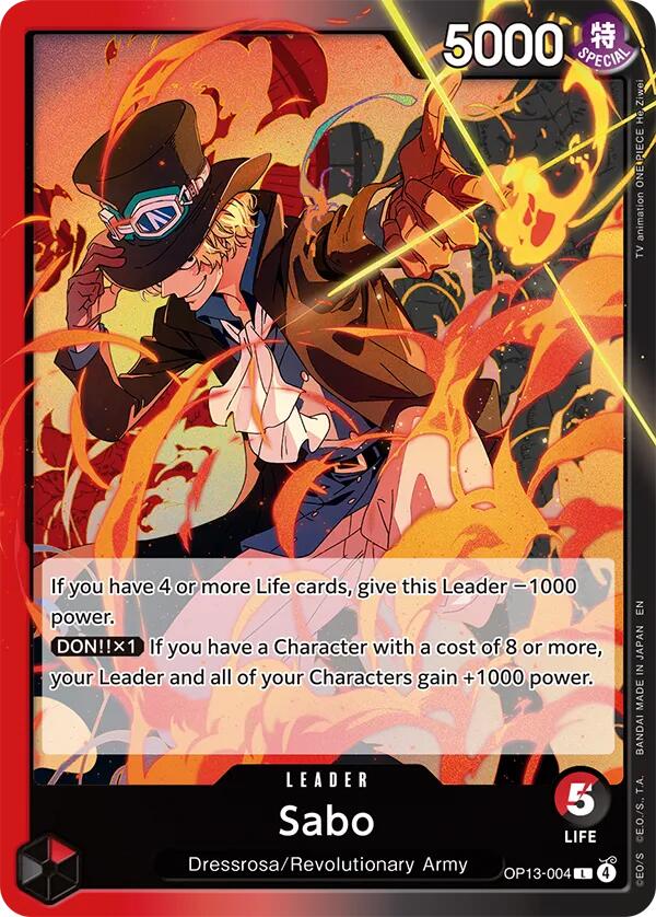 Sabo [Carrying On His Will] | Card Merchant Takapuna