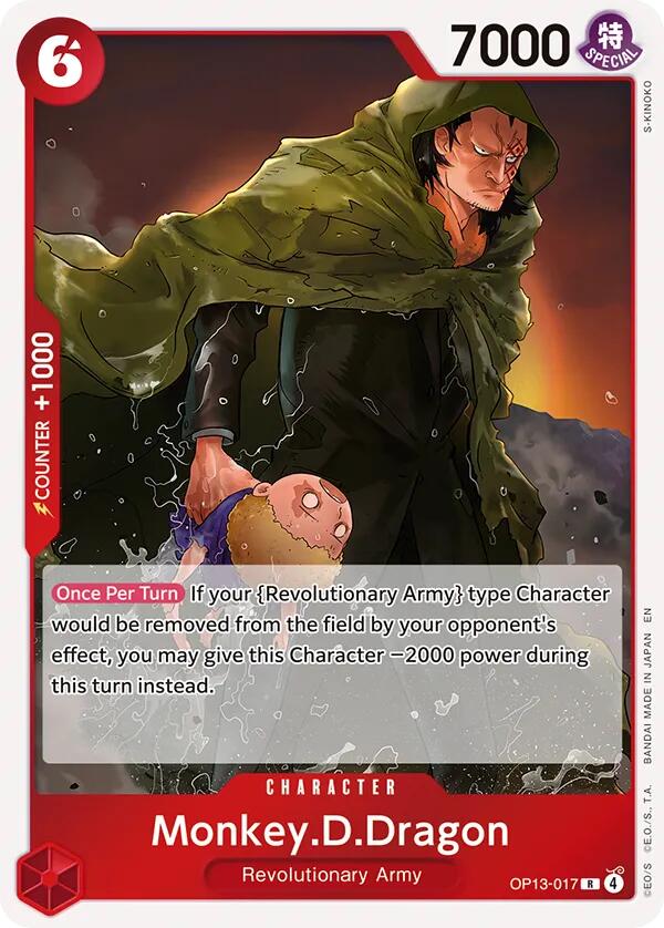 Monkey.D.Dragon [Carrying On His Will] | Card Merchant Takapuna