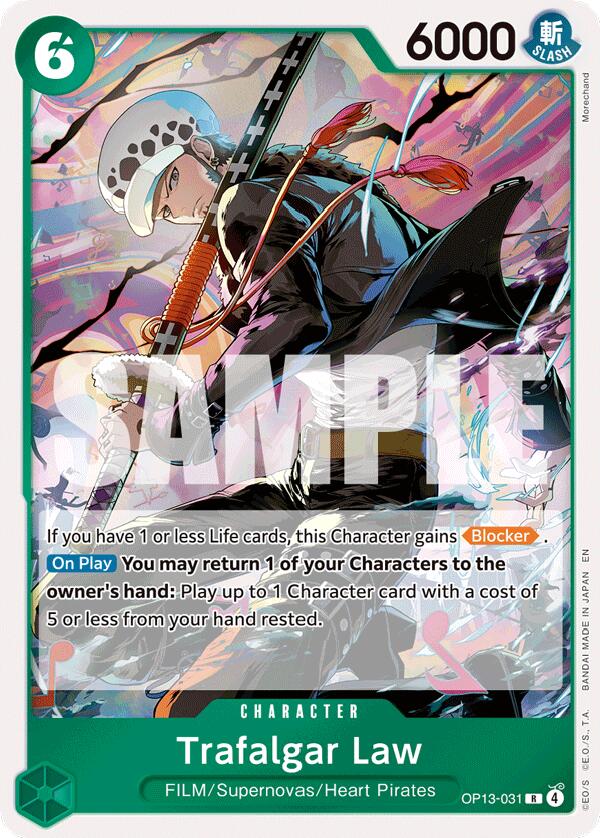 Trafalgar Law [Carrying On His Will] | Card Merchant Takapuna