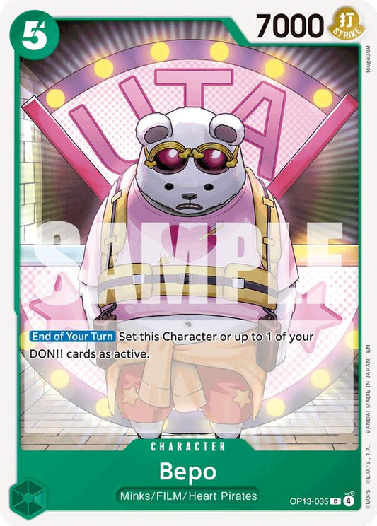 Bepo [Carrying On His Will]