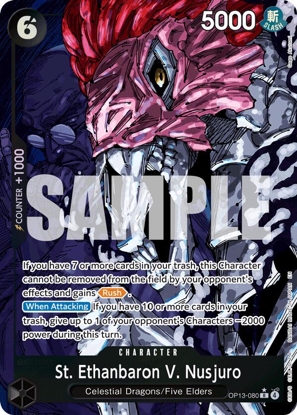 St. Ethanbaron V. Nusjuro (Alternate Art) [Carrying On His Will] | Card Merchant Takapuna