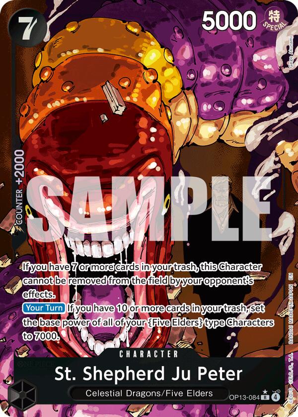 St. Shepherd Ju Peter (Alternate Art) [Carrying On His Will] | Card Merchant Takapuna