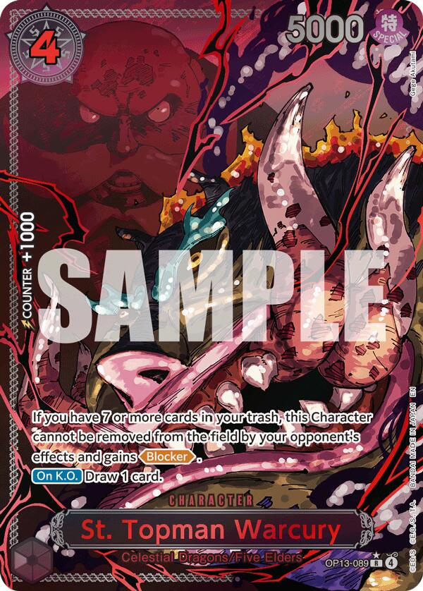 St. Topman Warcury (Parallel) [Carrying On His Will] | Card Merchant Takapuna