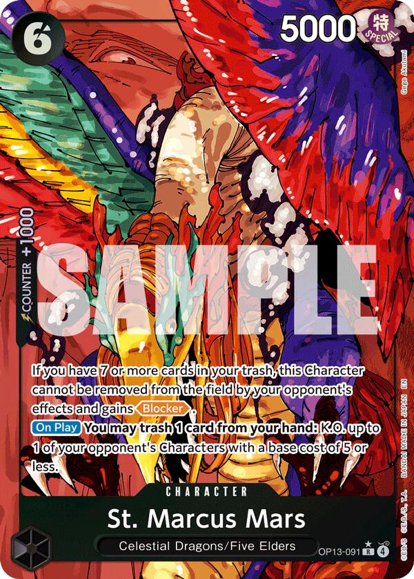 St. Marcus Mars (Alternate Art) [Carrying On His Will] | Card Merchant Takapuna