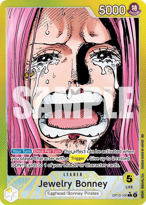 Jewelry Bonney (Alternate Art) [Carrying On His Will] | Card Merchant Takapuna