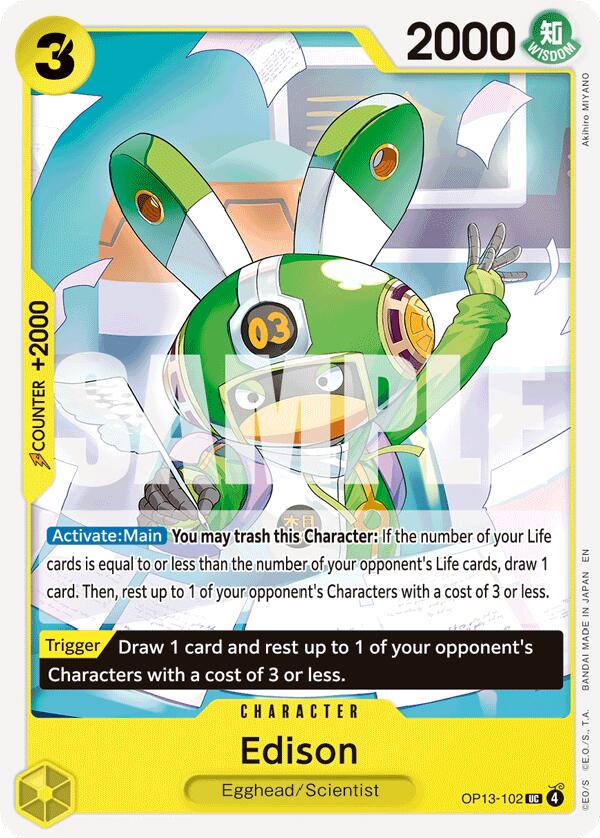 Edison [Carrying On His Will] | Card Merchant Takapuna