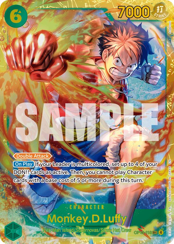 Monkey.D.Luffy (SP) [Carrying On His Will] | Card Merchant Takapuna