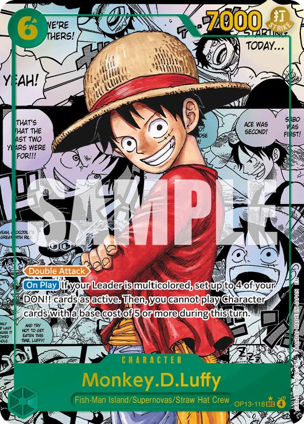 Monkey.D.Luffy (Super Alternate Art) [Carrying On His Will] | Card Merchant Takapuna