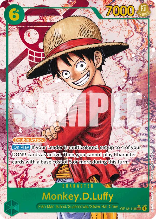 Monkey.D.Luffy (Parallel) [Carrying On His Will] | Card Merchant Takapuna