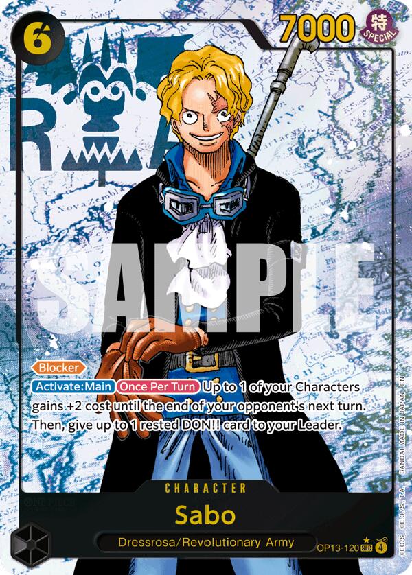 Sabo (Parallel) [Carrying On His Will] | Card Merchant Takapuna