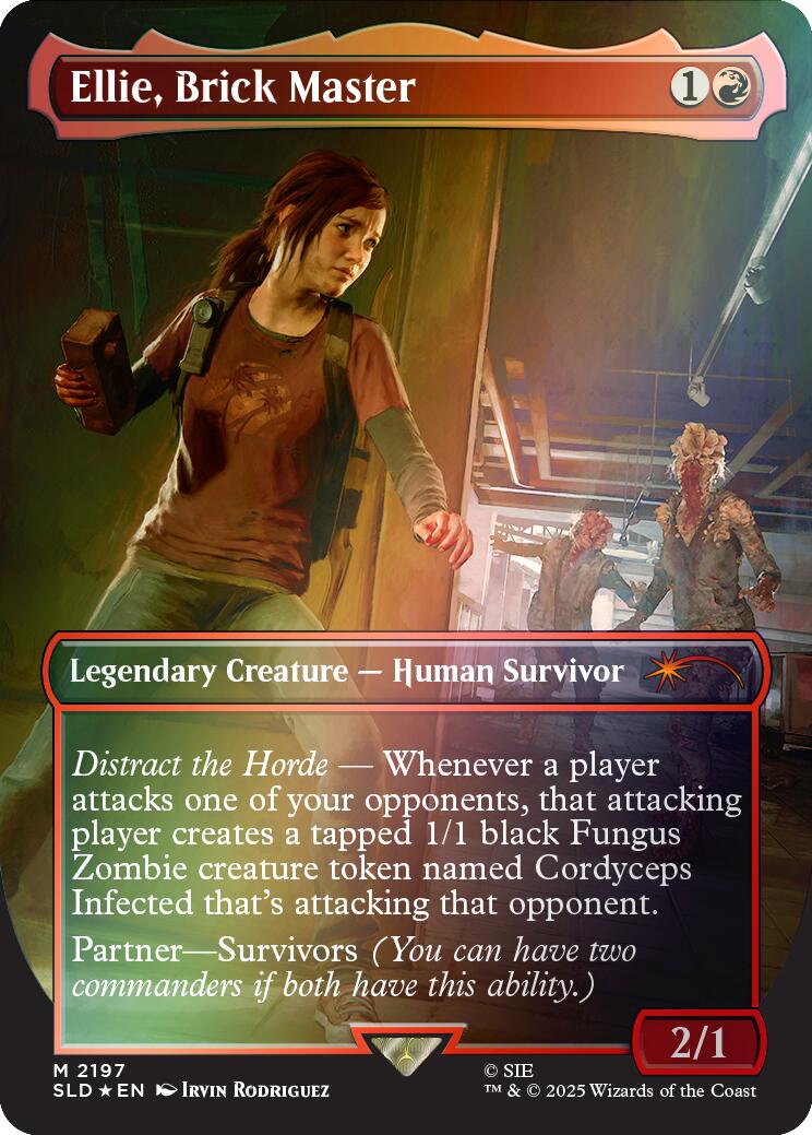Ellie, Brick Master (Rainbow Foil) [Secret Lair Drop Series] | Card Merchant Takapuna