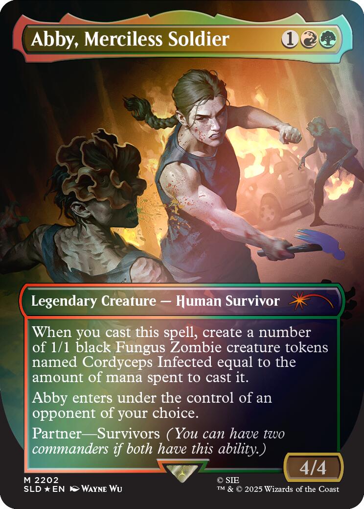Abby, Merciless Soldier (Rainbow Foil) [Secret Lair Drop Series] | Card Merchant Takapuna