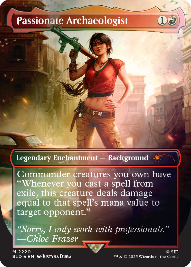 Passionate Archaeologist (Rainbow Foil) [Secret Lair Drop Series] | Card Merchant Takapuna