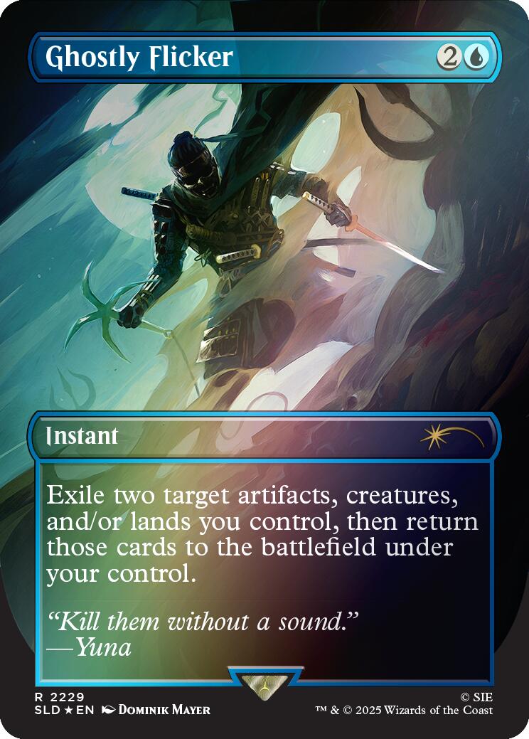 Ghostly Flicker (Rainbow Foil) [Secret Lair Drop Series] | Card Merchant Takapuna