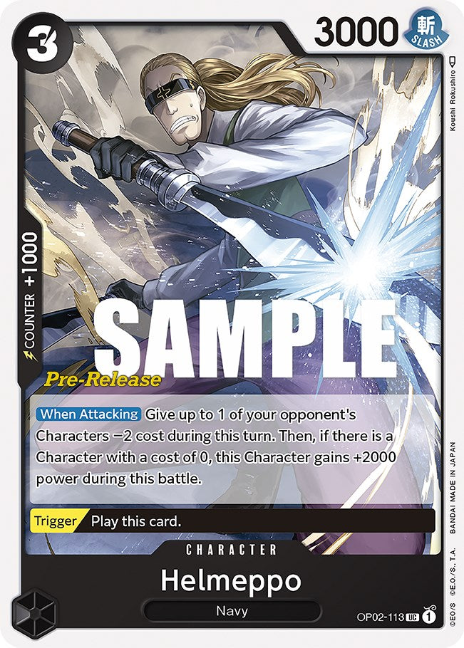 Helmeppo [Paramount War Pre-Release Cards] | Card Merchant Takapuna
