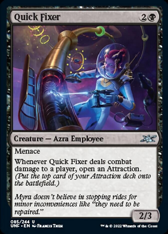 Quick Fixer [Unfinity] | Card Merchant Takapuna
