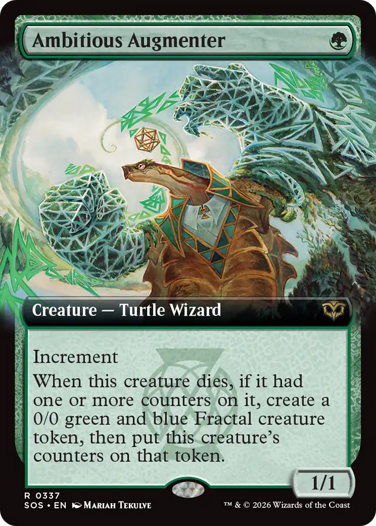 Ambitious Augmenter (Extended Art) [Secrets of Strixhaven] | Card Merchant Takapuna