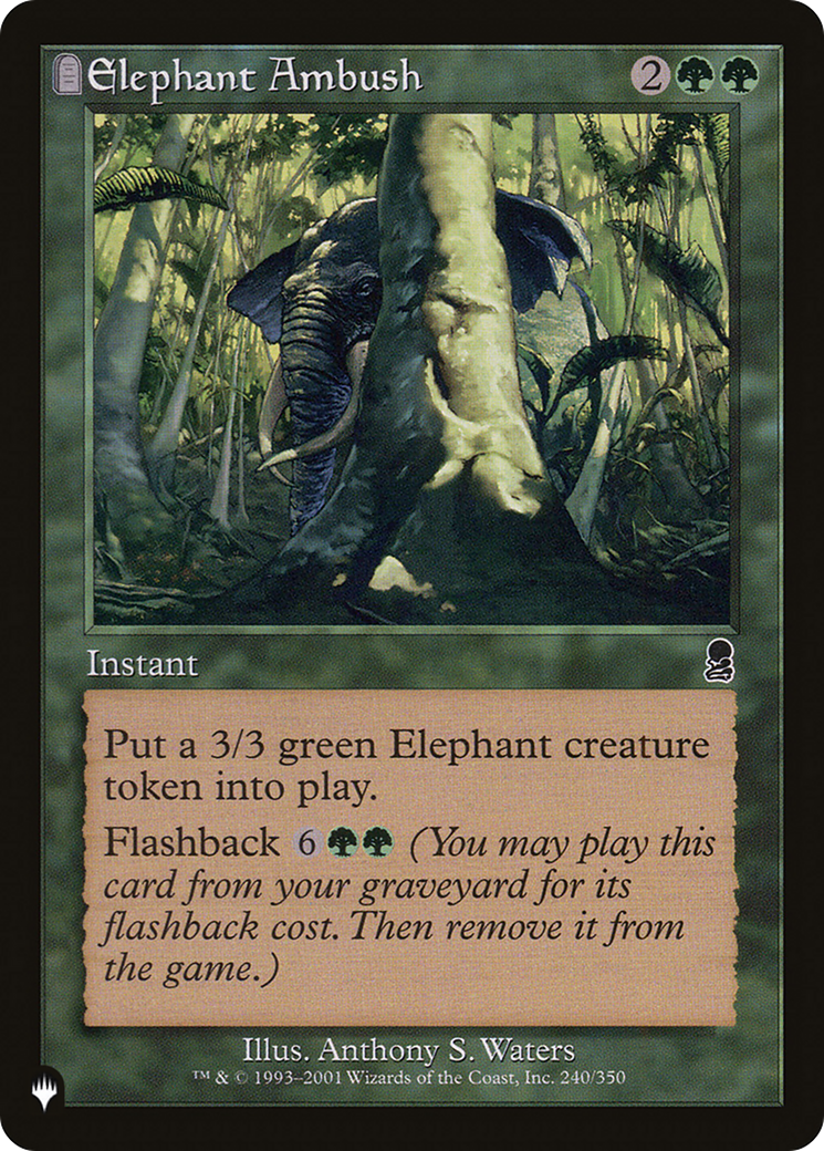 Elephant Ambush [The List] | Card Merchant Takapuna