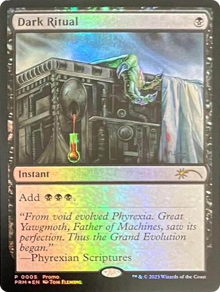 Dark Ritual (Graphic Novel Insert) [Media Promos] | Card Merchant Takapuna