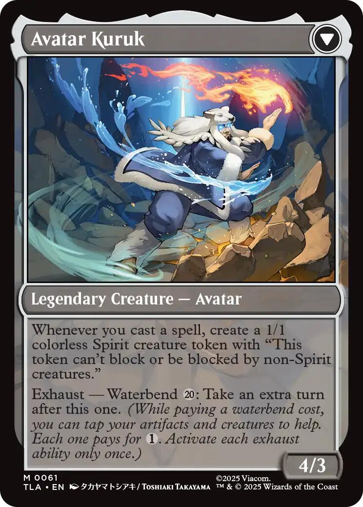 The Legend of Kuruk [Avatar: The Last Airbender] | Card Merchant Takapuna
