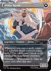 The Legend of Kuruk (Borderless) [Avatar: The Last Airbender] | Card Merchant Takapuna