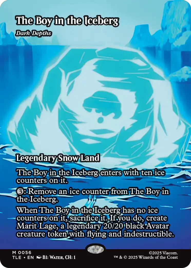 The Boy in the Iceberg - Dark Depths [Avatar: The Last Airbender: Eternal-Legal] | Card Merchant Takapuna