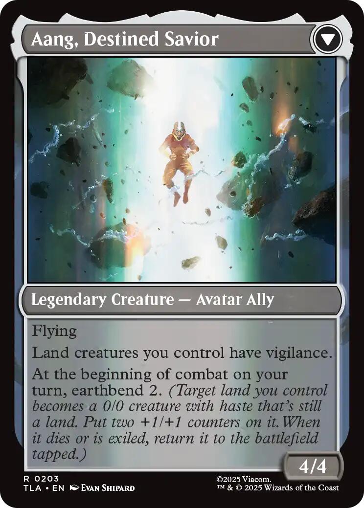 Aang, at the Crossroads [Avatar: The Last Airbender] | Card Merchant Takapuna