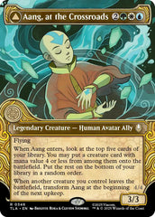 Aang, at the Crossroads (Showcase) [Avatar: The Last Airbender] | Card Merchant Takapuna
