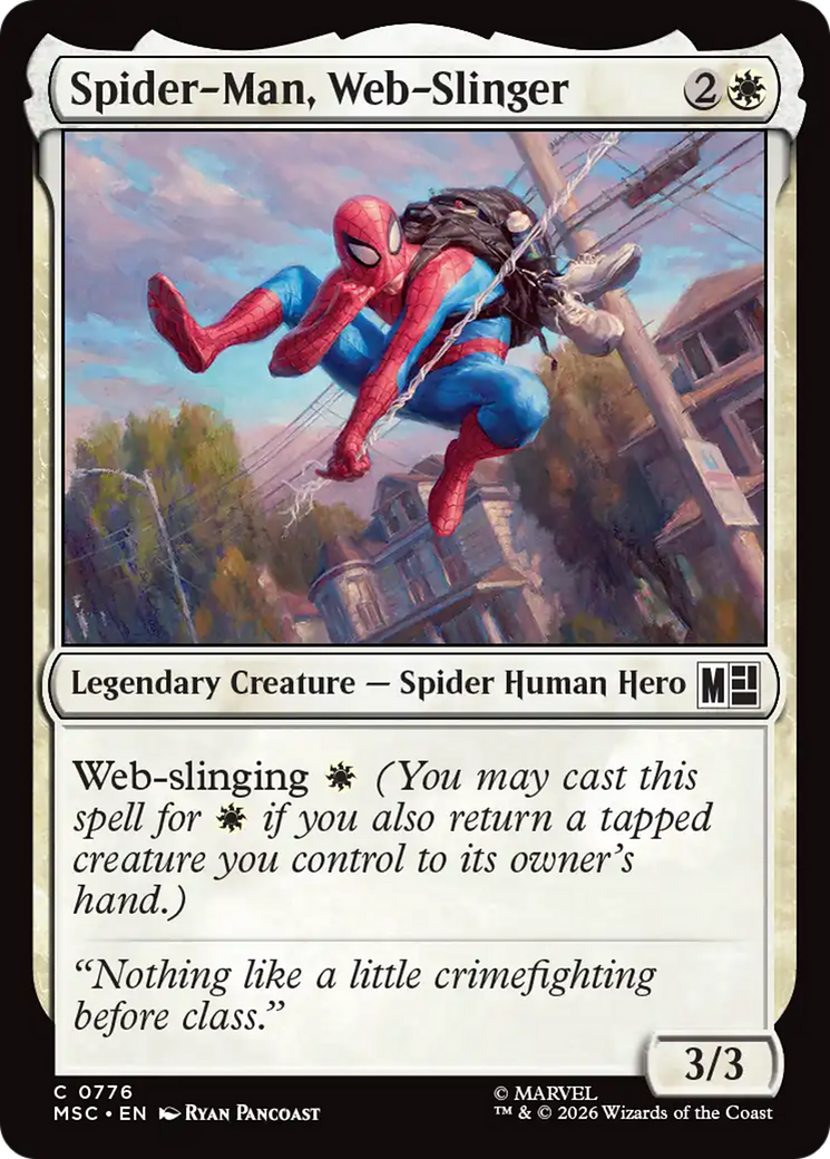 Spider-Man, Web-Slinger [Marvel Super Heroes Commander] | Card Merchant Takapuna