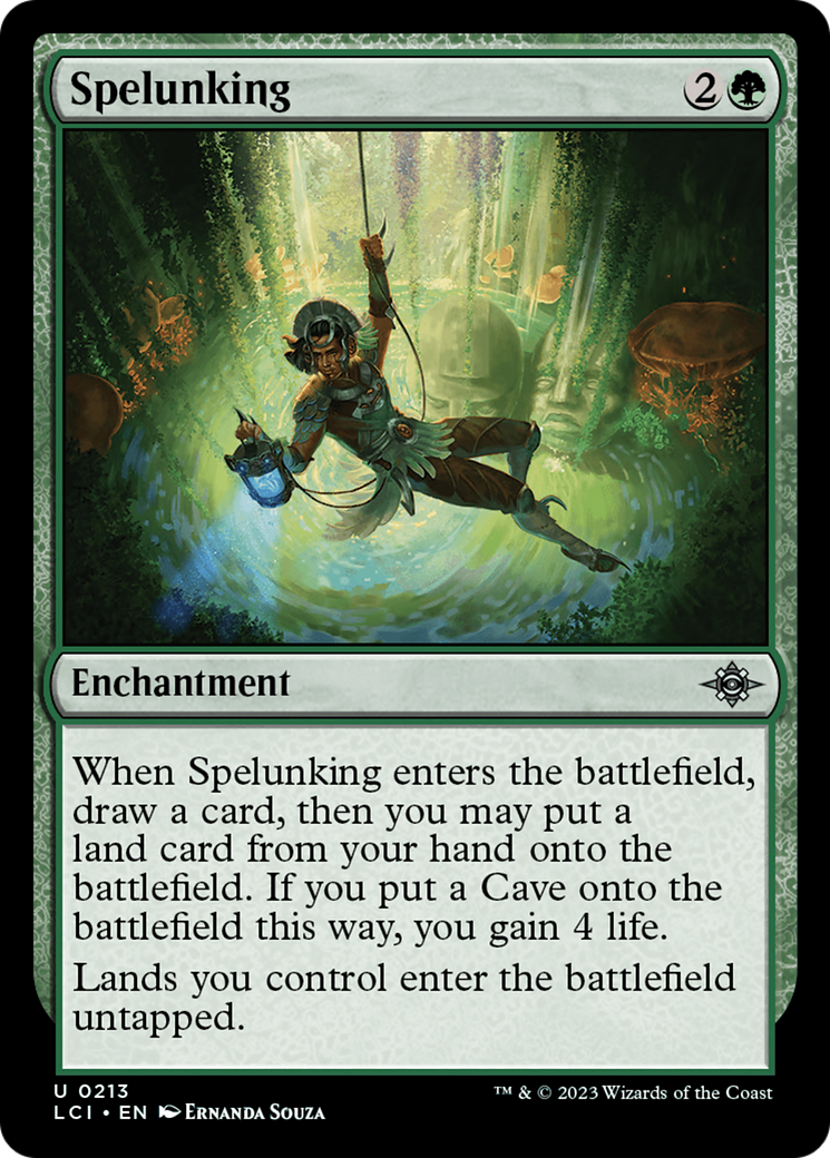 Spelunking [The Lost Caverns of Ixalan] | Card Merchant Takapuna
