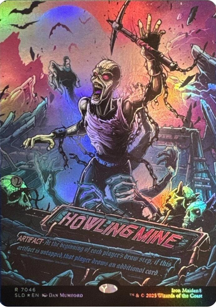 Howling Mine (7046) (Rainbow Foil) [Secret Lair Drop Series] | Card Merchant Takapuna